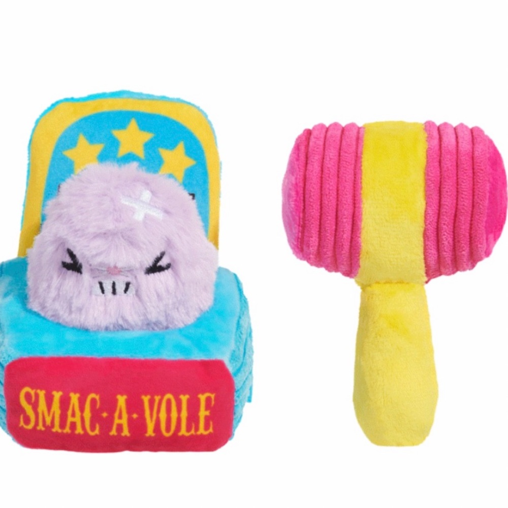 Bark ‘Smac A Vole’ Plush Dog Toy(s)